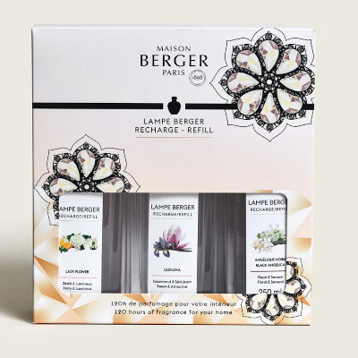 Triopack Eternity mit je 250ml Eau des Menthes & Zeste d´ Orange verte & Zeste de Verveine